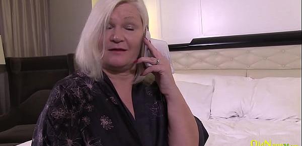  OLDNANNY Mature Lady Lacey Starr And Her New Lesbian Friend Luna Rival